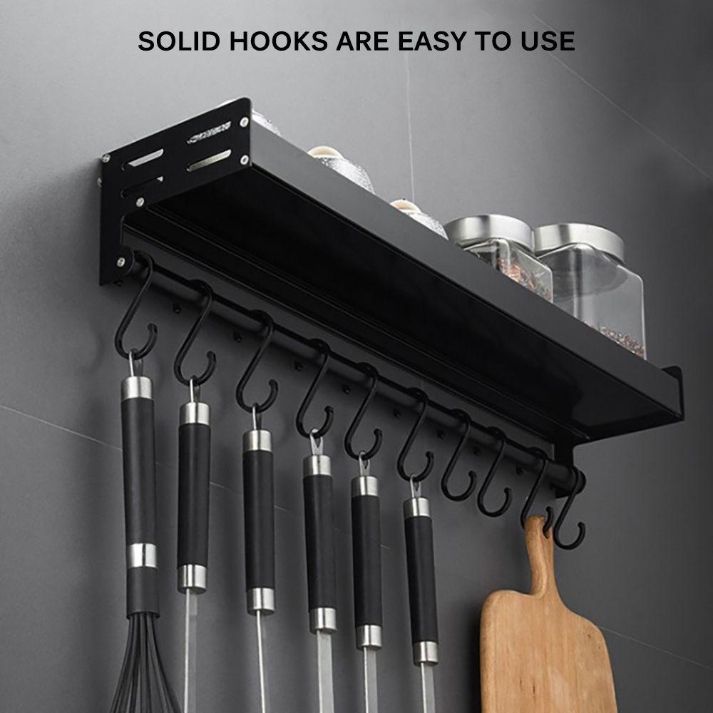 YIYU Set 12 Móc Treo Đồ Hình Chữ S Bằng Hợp Kim Nhôm Chất Lượng Cao TYLER1