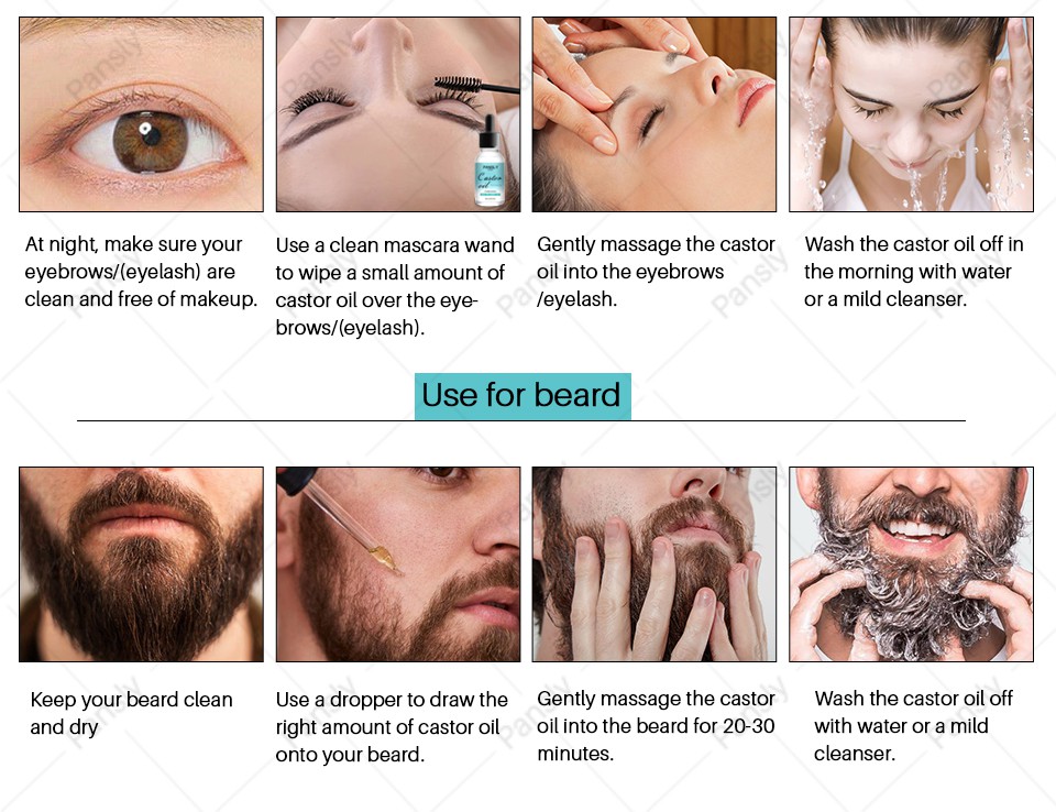 Tinh dầu hạt thầu dầu PANSLY kích thích mọc lông mi/lông mày/râu hiệu quả 10ml | BigBuy360 - bigbuy360.vn