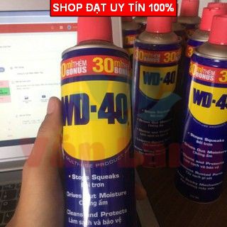 [ GIÁ TỐT NHẤT ] Chai xịt WD 40  xịt chống rỉ, xịt chống ẩm ,xịt bôi trơn 412ml