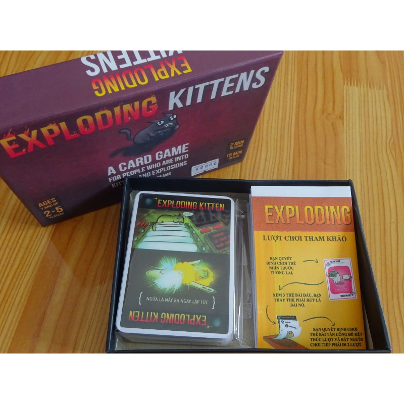 MÈO NỔ - EXPLODING KITTEN - BẢN 16+