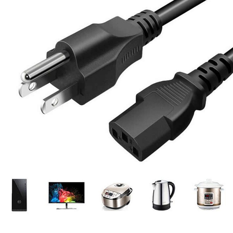 Dây Cáp Nguồn 3 Chấu 3 Chấu Chiều Dài 1 5m