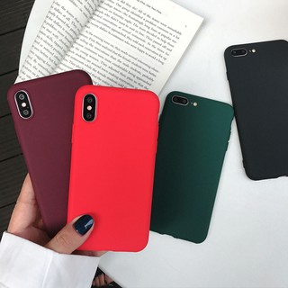 Ốp Điện Thoại TPU Dẻo Màu Sắc Ngọt Ngào Xinh Xắn Cho Iphone 5 5s se 6 6s 7 8 plus X XS Max XR