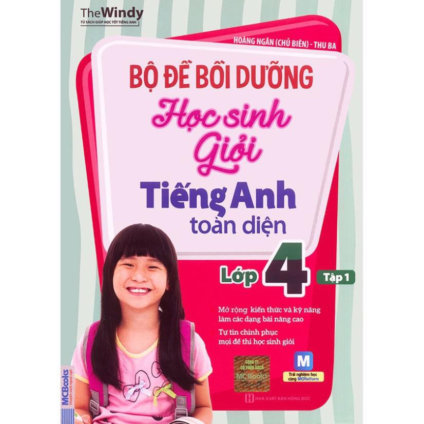 Sách - Bộ Đề Bồi Dưỡng Học Sinh Giỏi Tiếng Anh Toàn Diện Lớp 4 Tập 1
