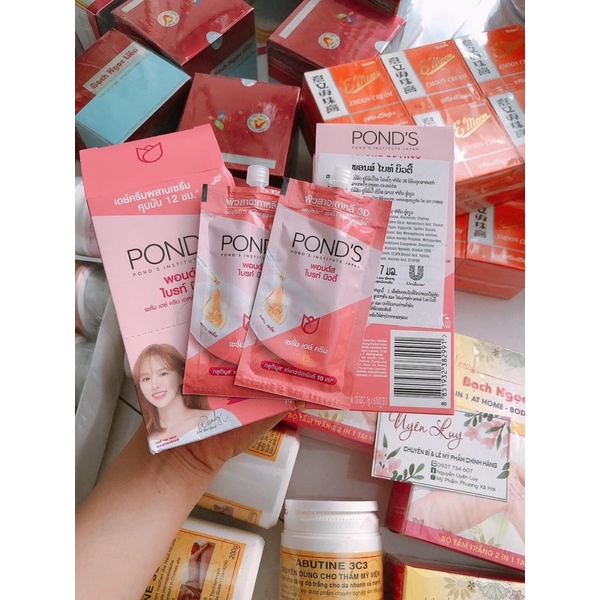 Pond's tuýp Thái trắng da giữ ẩm