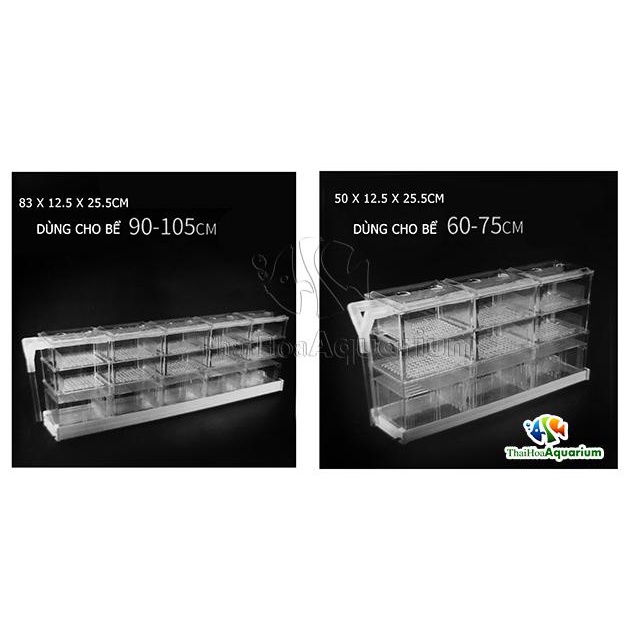 Máng Lọc dàn mưa Tràn Trên 3 Tầng