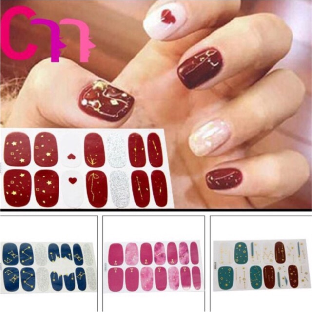 Miếng dán móng tay ( nail warps )