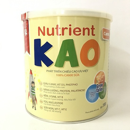 Sữa bột viện dinh dưỡng Nutrient Kao 700g _Duchuymilk