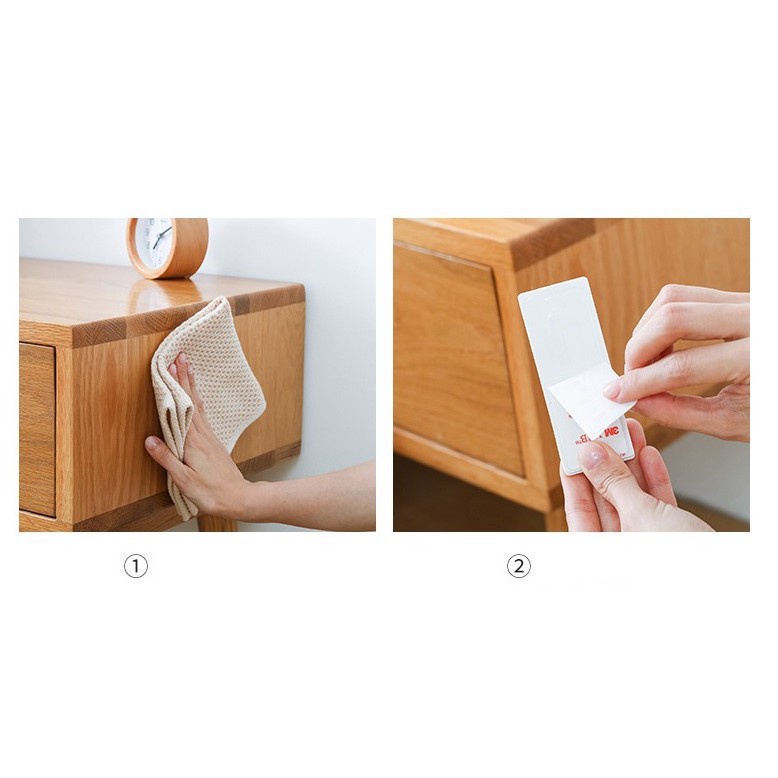 Miếng Dán Treo Tường Ổ Cắm Điện , Giá Đỡ Các Vật Dụng , Tiện Dụng Tháo Rời 88062 Chợ Tốt Store