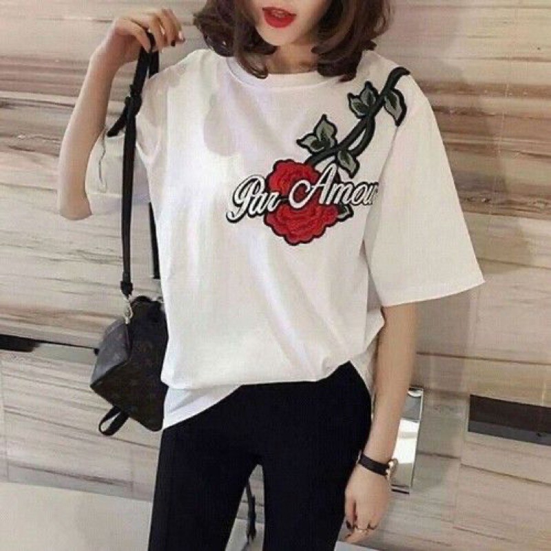 65k áo phông hoa Hồng 1000g