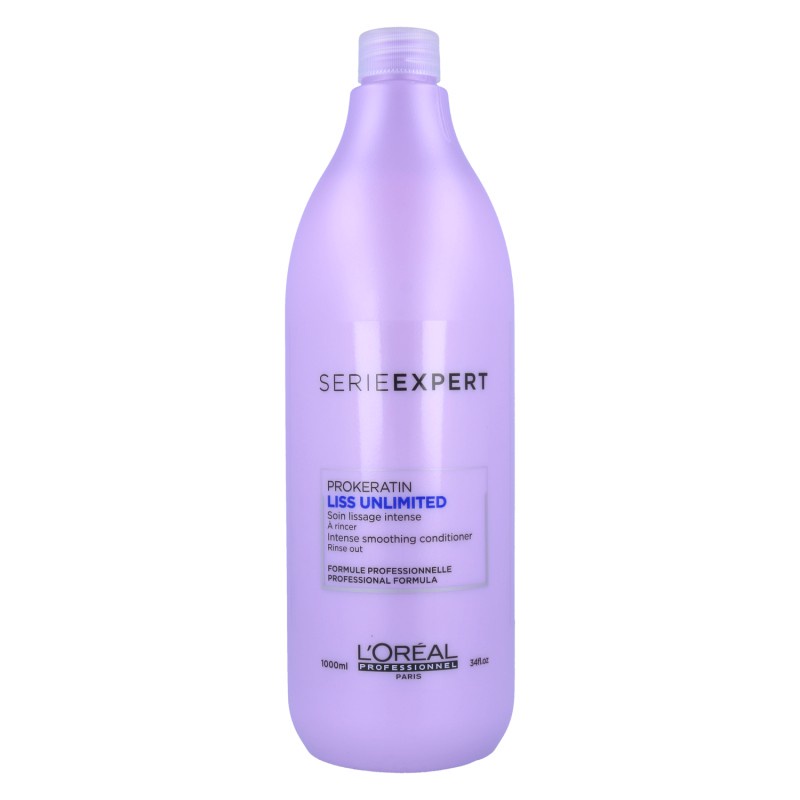 Dầu xả dành cho tóc duỗi Liss Unlimited L'oréal Conditioner 200ml