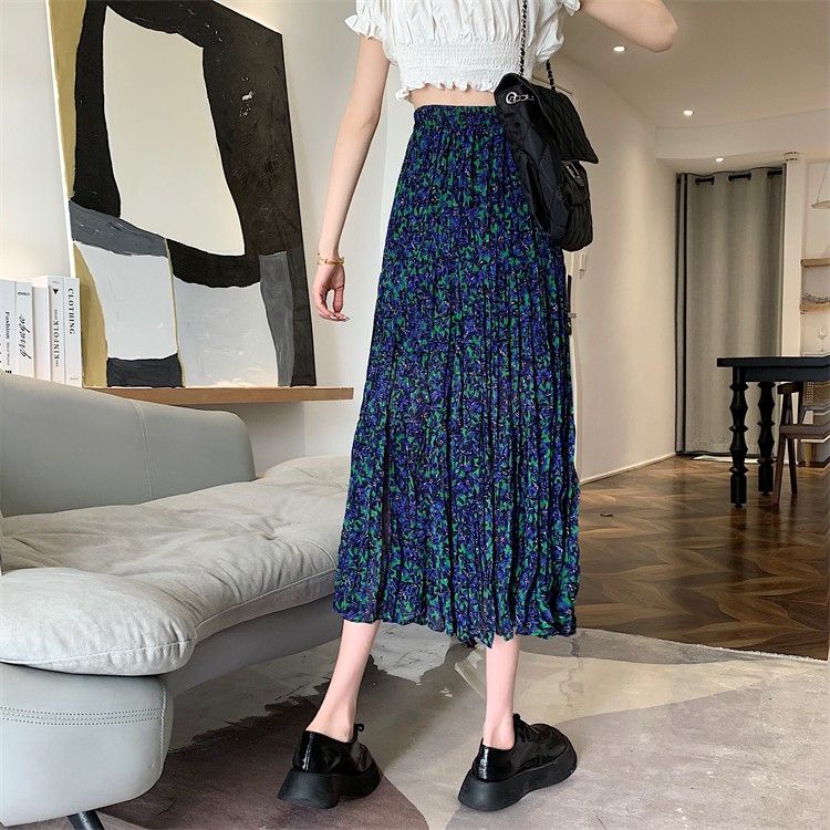 Chân Váy Midi Chữ A Lưng Cao 2 Màu Tùy Chọn Thiết Kế Mới Thời Trang Mùa Hè Dành Cho Nữ | BigBuy360 - bigbuy360.vn