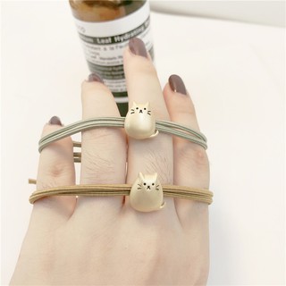 Cột tóc phụ kiện Hàn Quốc hình mèo ú dễ thương (ngẫu nhiên)