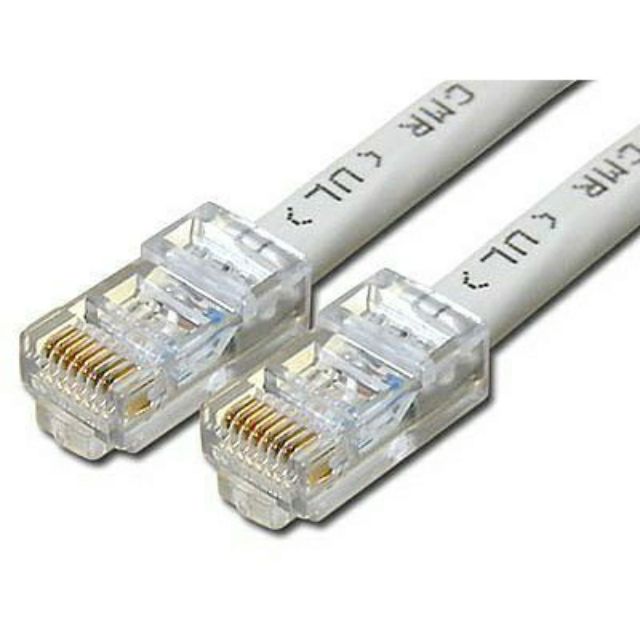 Dây cáp mạng LAN Internet 2 đầu  bấm sẵn 1m