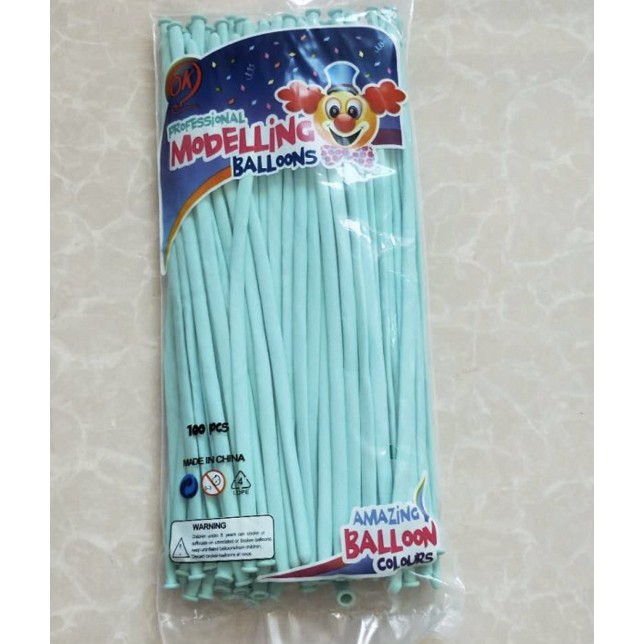 Bóng Dài Giun 260 Màu Pastel sỉ 35k