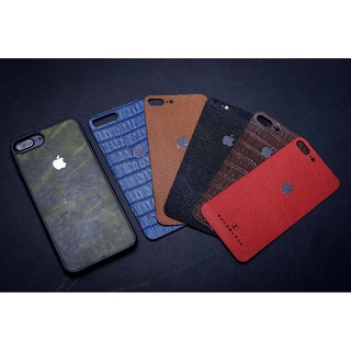 Miếng dán Skin Da Bò Cao Cấp GOLDBLACK IPhone 7/8/7Plus/8Plus/X - Bảo hành 12 tháng