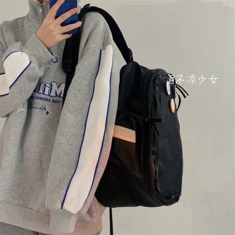 Balo ulzzang đi học đi chơi nhẹ dung tích lớn