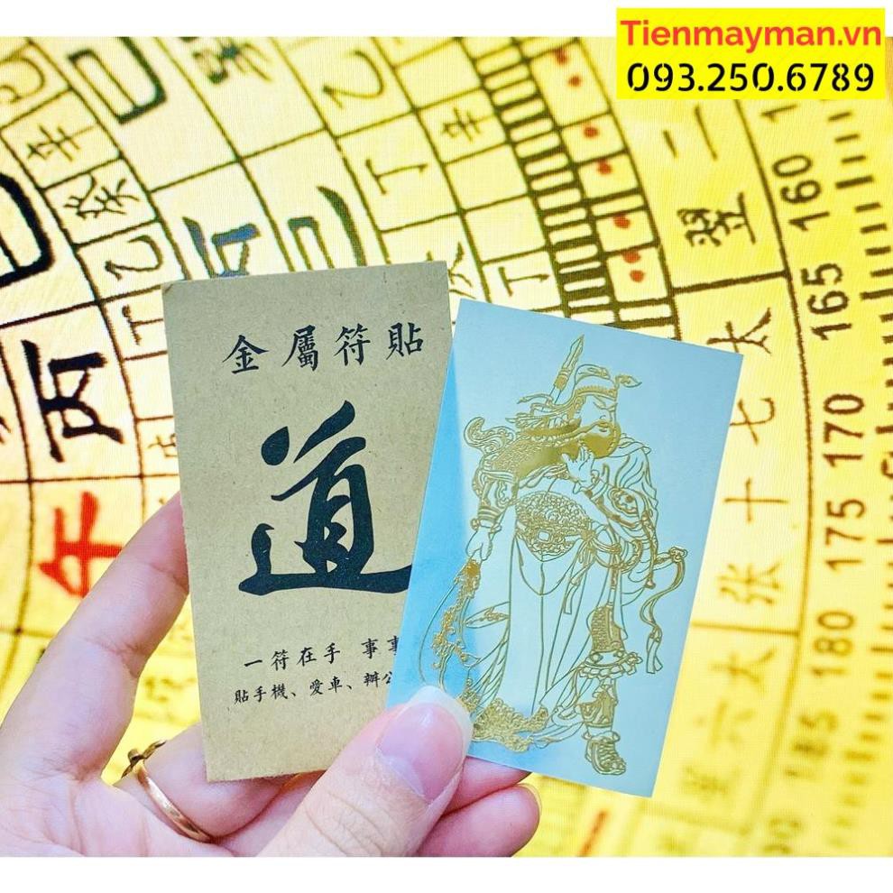 Linh phù QUAN NHỊ CA, Linh phù đem lại may mắn, tài lộc để dán tất cả các dòng điện thoại