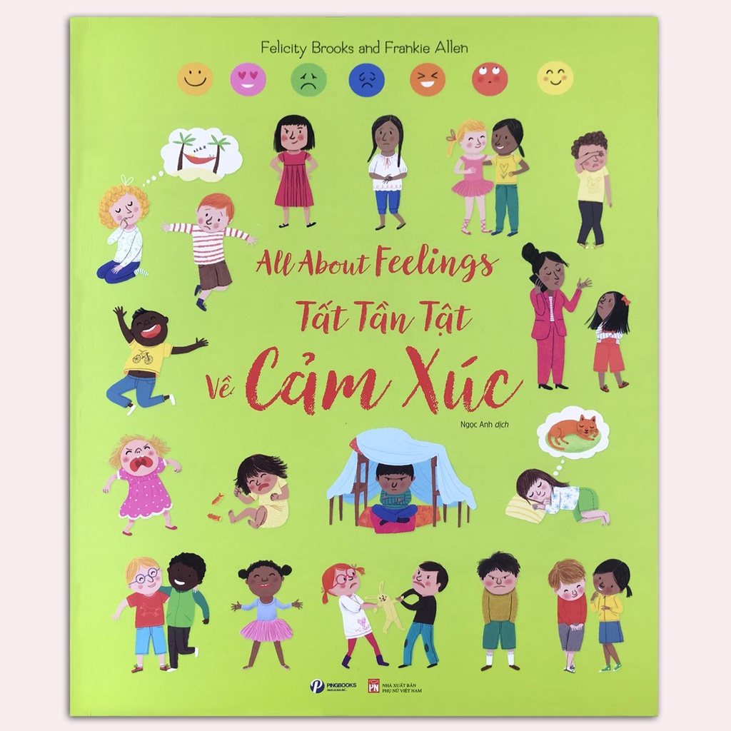 Sách - All About Fellings -Tất tần tật về cảm xúc