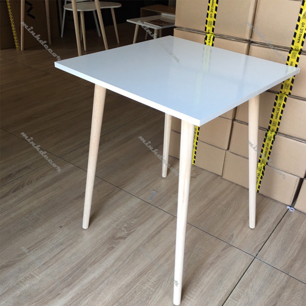 Bàn Ăn Vuông 60x60 Chân Cao 75 cm, giá xưởng