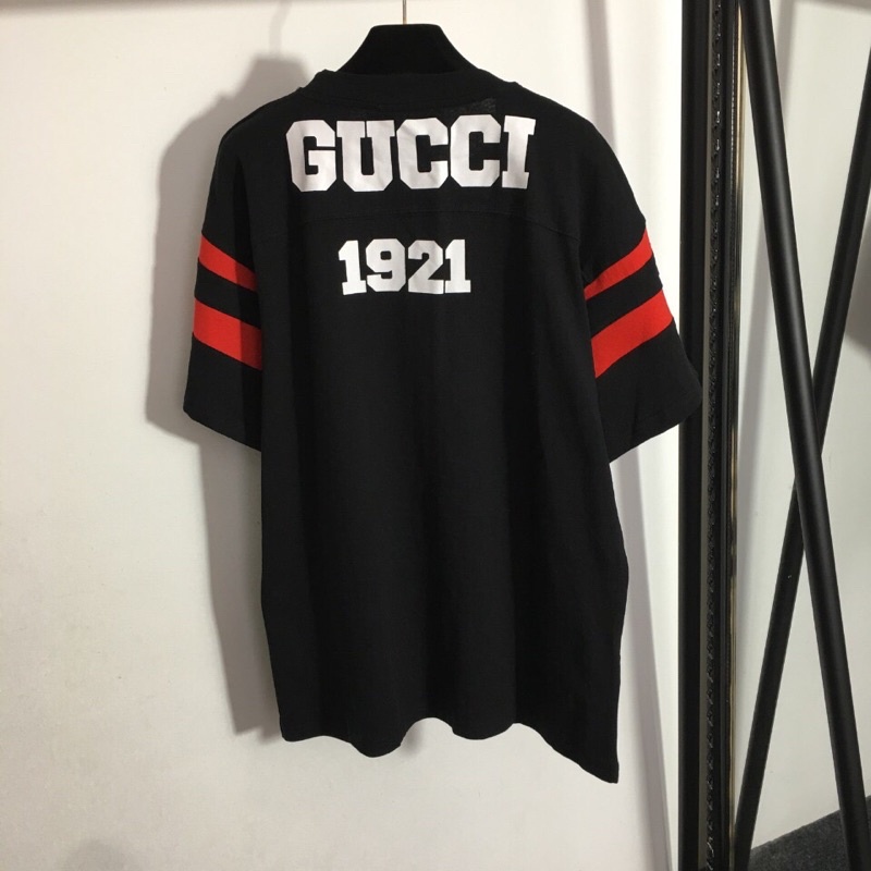 Áo thun nữ ngắn tay form rộng thương hiệu thời trang Gucci GG/GC cao cấp