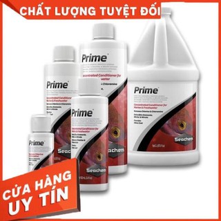 Dung dịch xử lý nước cho cá Seachem Prime - khử độc, khử kim loại nặng