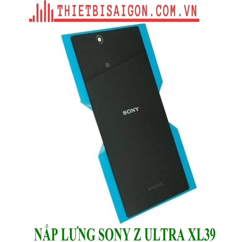 NẮP LƯNG SONY Z ULTRA XL39 MÀU ĐEN [ NẮP LƯNG ĐẸP ]