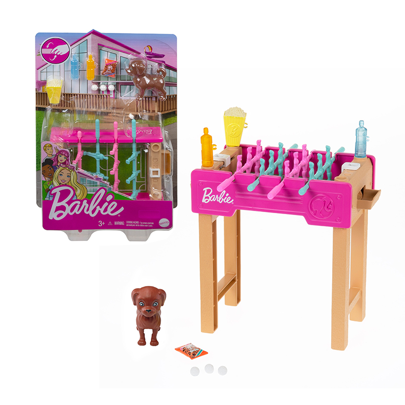 Đồ Chơi BARBIE Bộ Phòng Chơi Mini Barbie Bi Lắc GRG77/GRG75