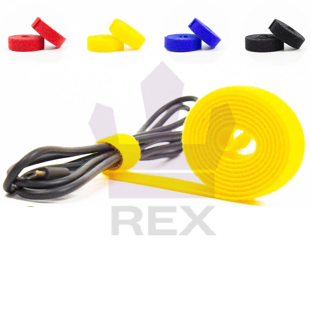Dây dán dính Velcro Rex Warp bản rộng 1,2cmx100cm/ cuộn