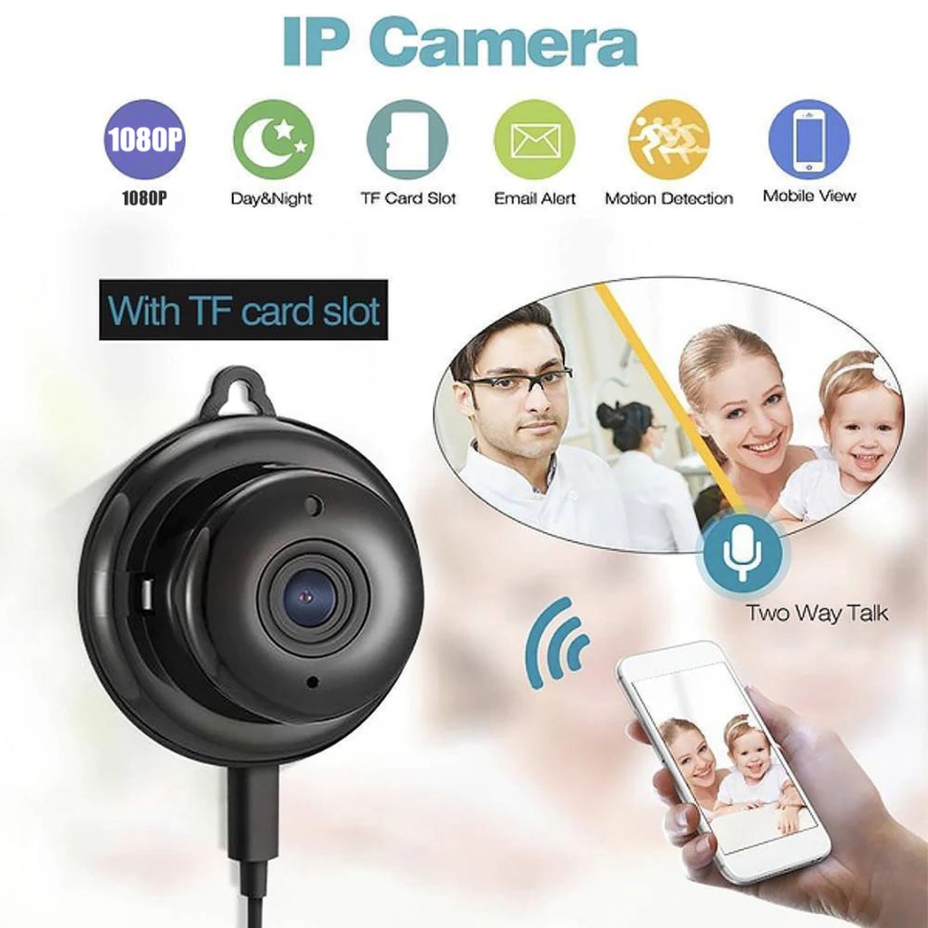 [CỰC NÉT] Camera hồng ngoại đêm kết nối không dây với WifiV380 FULL HD