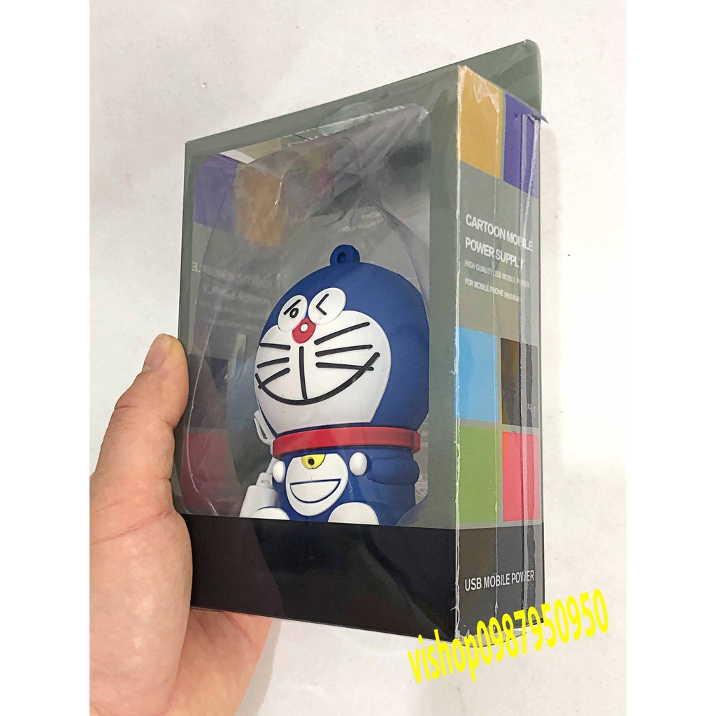 SẠC DỰ PHÒNG ĐÁNG YÊU HÌNH DOREMON