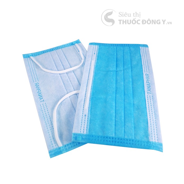 Khẩu trang y tế 04 lớp Xanh tốt (Hộp 50 Cái) | BigBuy360 - bigbuy360.vn