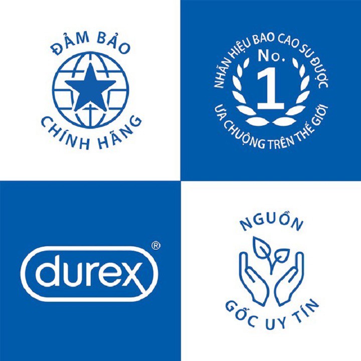 Bao cao su Durex Kingtex hộp 12 cái