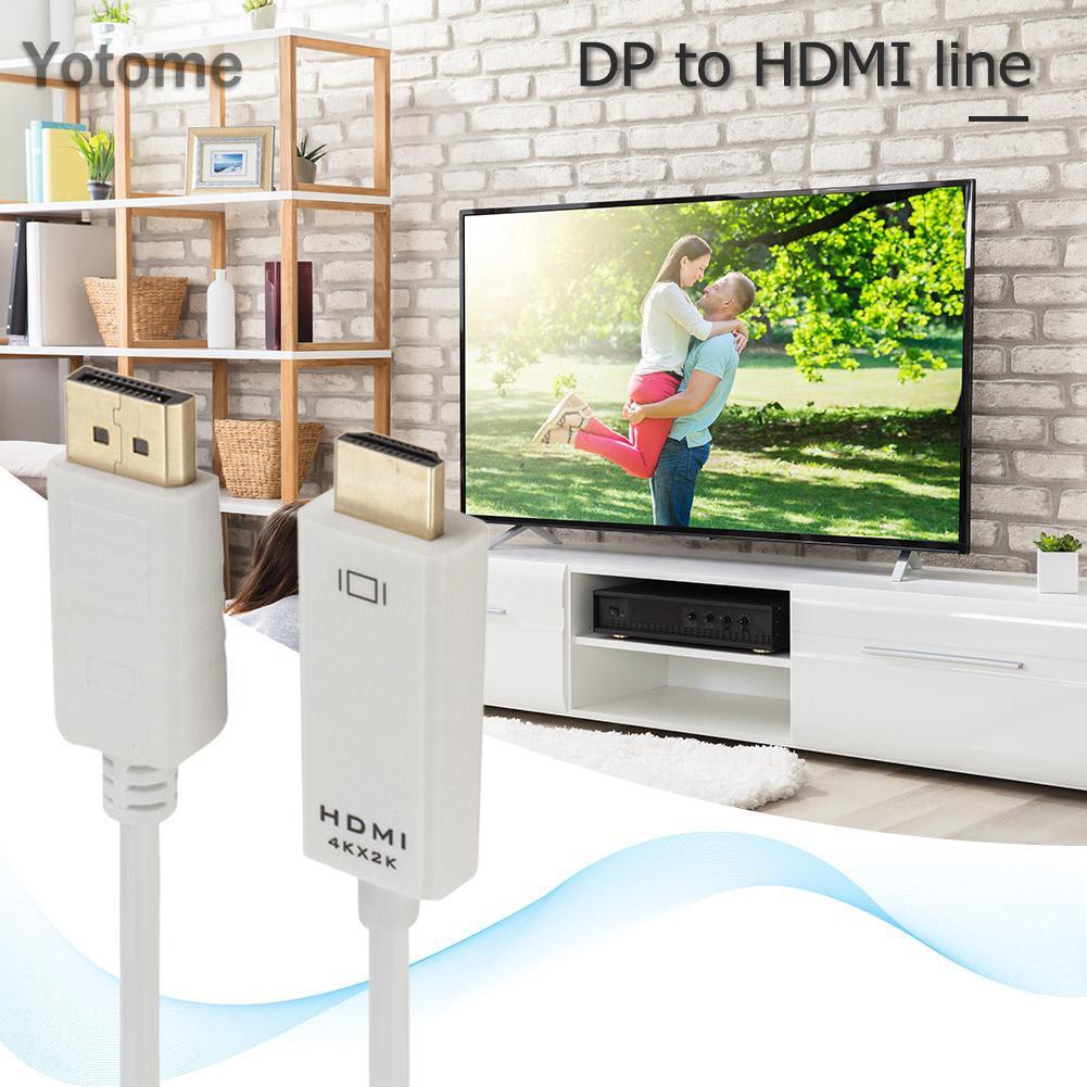 Cáp Chuyển Đổi Từ Cổng Dp Sang Hdmi-Compatible 6ft 4k X 2k Cho Máy Chiếu