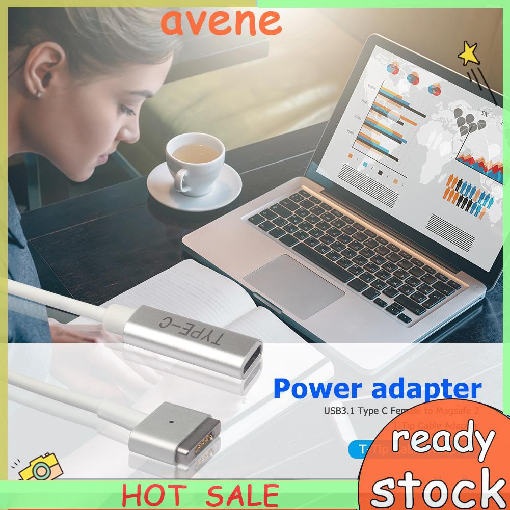 Cáp Chuyển Đổi Avene 90w Usb Type C Female Sang Magsafe 2 T-Ack Cho Macbook Air Pro