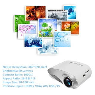 Máy chiếu mini cầm tay RD-802 - Mini Led projector