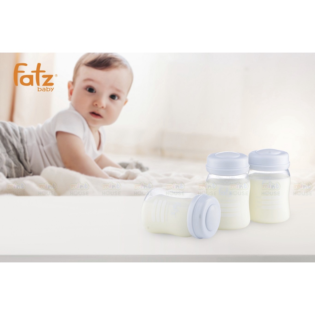 FATZBABY Bộ bình trữ sữa 3 cái FB0120N-H; FB0120N-X - Cửa hàng mẹ và bé Mint House