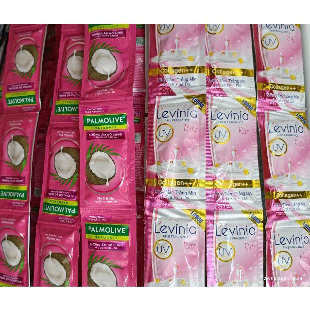 10 Gói Dầu Gội Dưỡng Tóc/ Sữa Tắm
