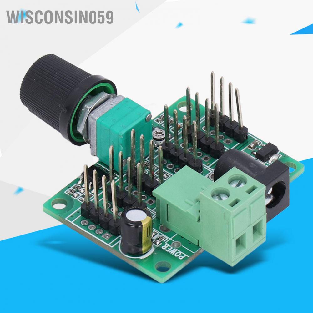 Wisconsin059 USB Fan Speed Controller PWM Regulator Governor Control Module for Cooling FC‑D012‑P006