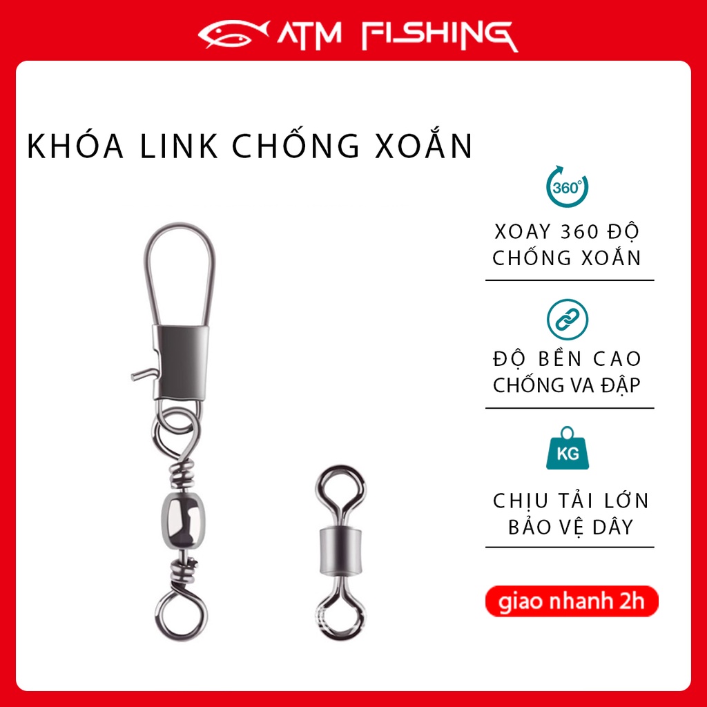 Khóa LInk Chống Xoắn Cao Cấp, Chiu Tải Siêu Lớn