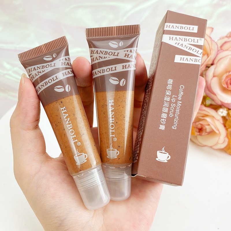 【HÀNG MỚI VỀ】Kem dưỡng môi HANBOLI chiết xuất bơ/ quả bơ/ cà phê/ vitamin E dưỡng ẩm và làm mịn nếp nhăn  ZOE