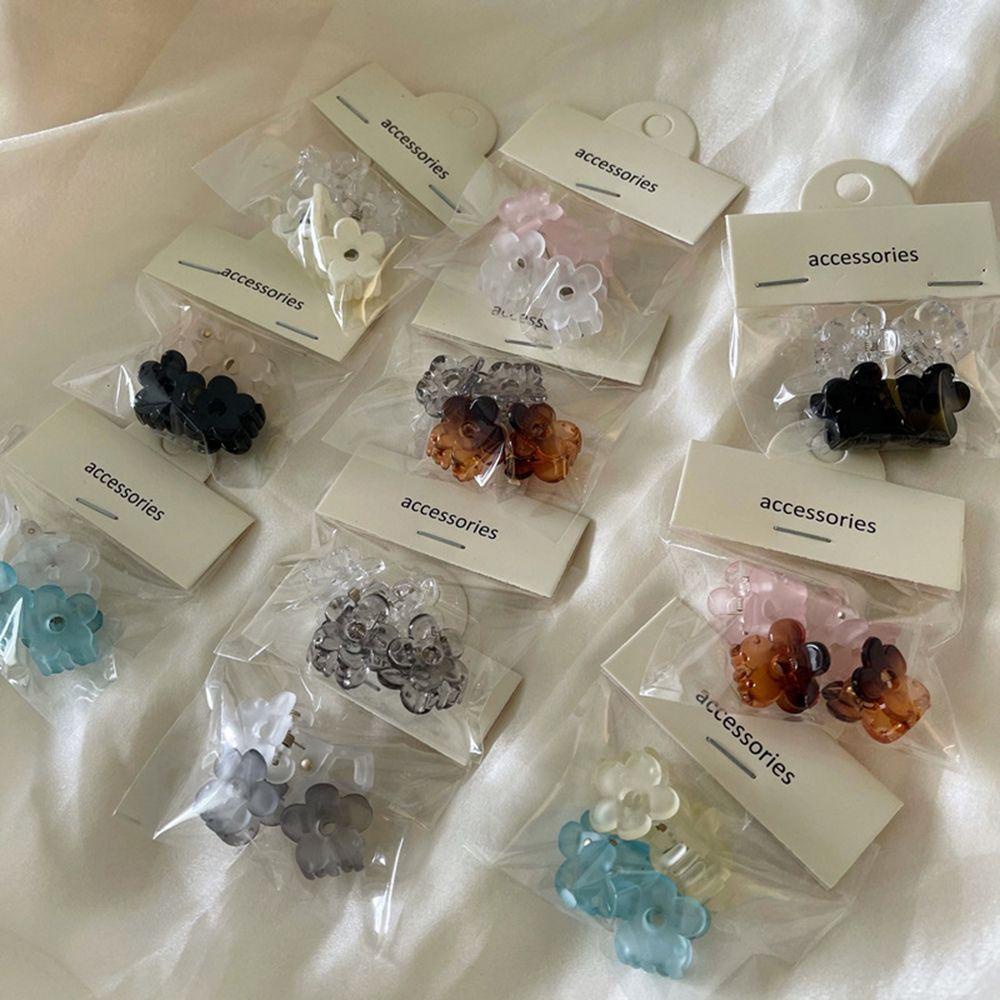 Set 4 Kẹp Tóc Hoa Thời Trang Cho Nữ