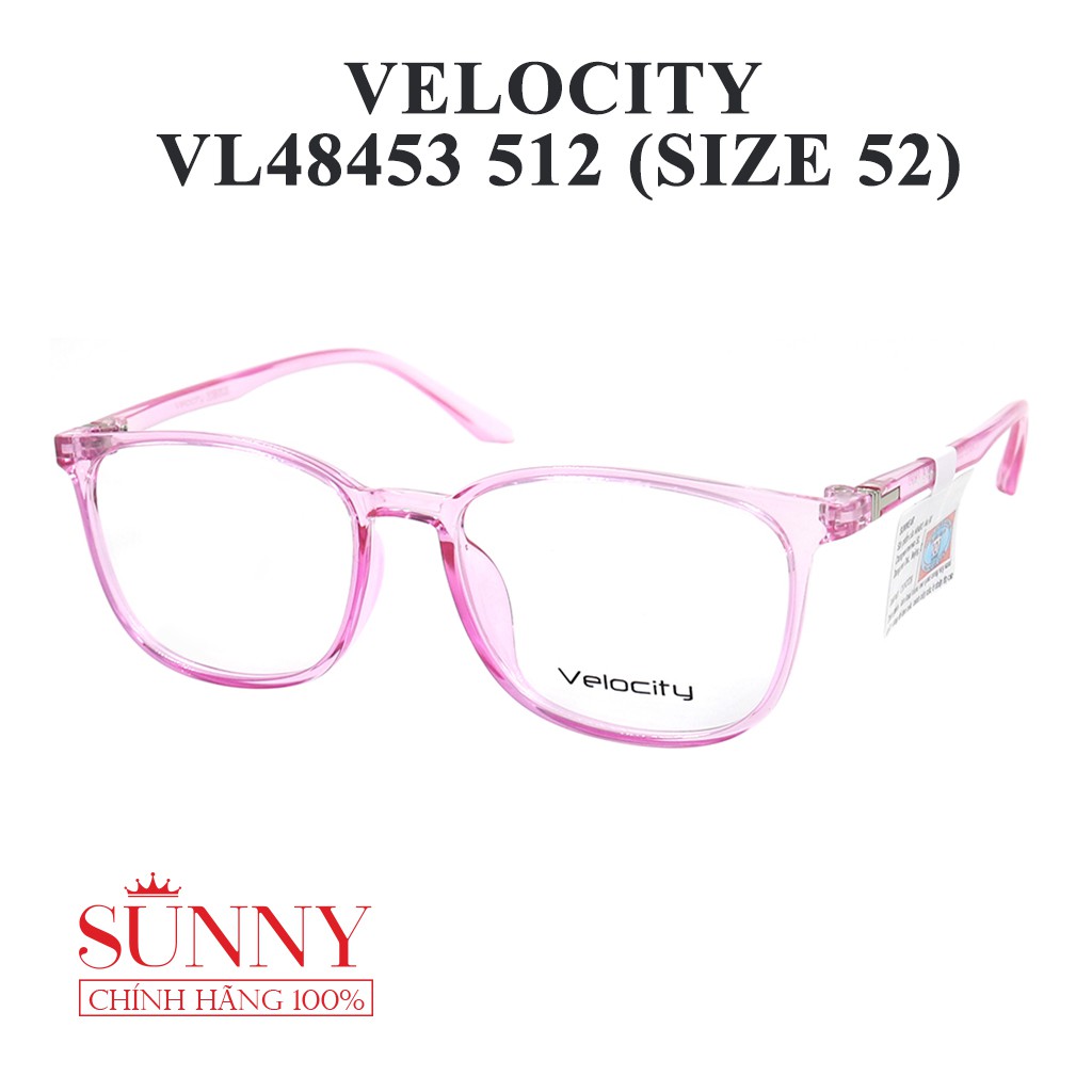 [Mã FASHIONMALLT4 giảm 15% tối đa 30K đơn 150k] VL48453 - Gọng kính Velocity chính hãng, bảo hành toàn quốc