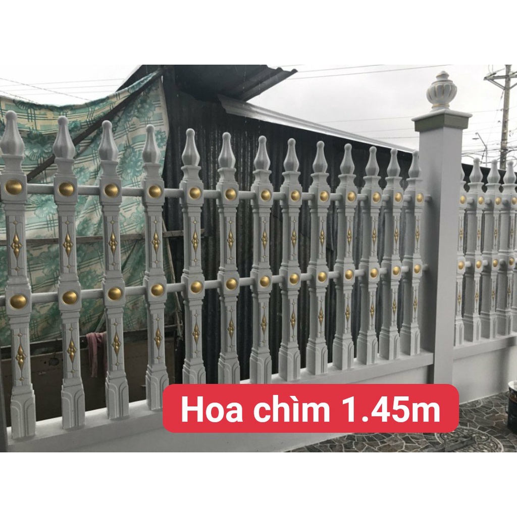 Khuôn hàng rào tài phú hoa chìm