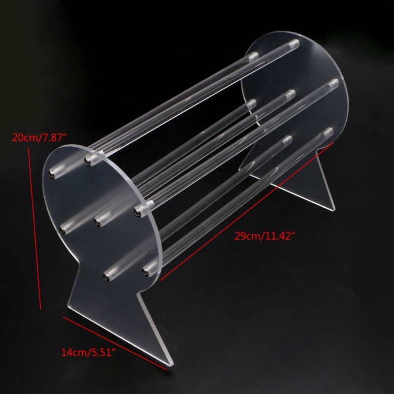 Giá Đỡ Băng Đô Cài Tóc Bằng Acrylic Trong Suốt Tiện Dụng