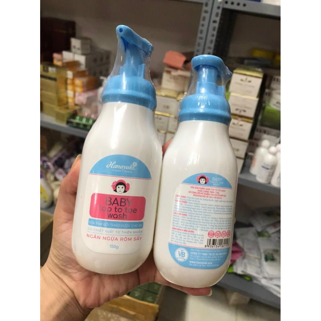 Sữa tắm em bé