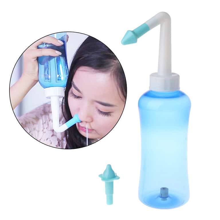 Bình rửa mũi Waterpulse vệ sinh viêm mũi viêm xoang,dụng cụ rửa mũi trẻ em và người lớn