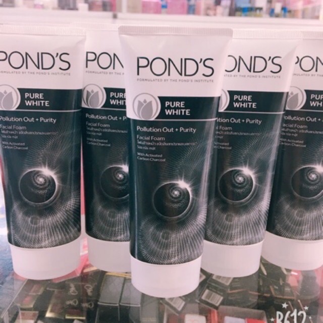 Sữa rửa mặt Ponds Pure White đen (100g)