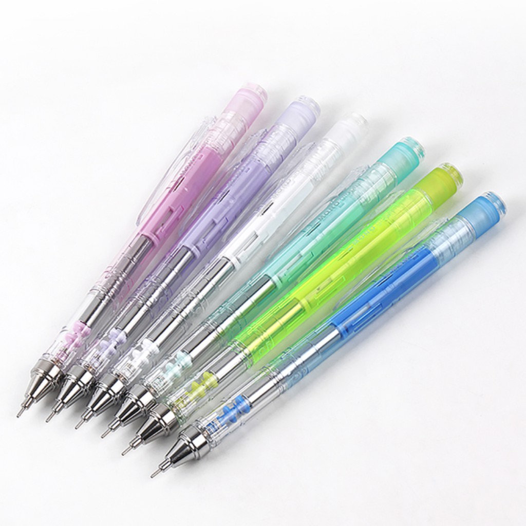 SIÊU PHẨM - BÚT CHÌ BẤM CAO CẤP TOMBOW MONO GRAPH CLEAR COLOR 0.5 MM (MẪU MỚI 2021)