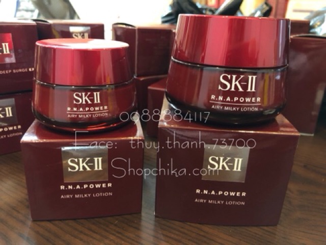 &lt;MẪU MỚI&gt;SKII KEM DƯỠNG TRẺ HOÁ RNA AIRY MILKY LOTION SKINPOWER AIRY MILKY LOTION SKII