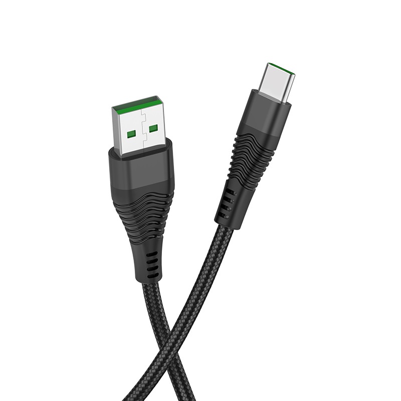 Cáp Sạc Nhanh Type-C 5A Cho Oppo VOOC/Super VOOC, OnePlus DASH, Huawei SuperCharge, Android,.. Hoco U53 BỀN [CHÍNH HÃNG]